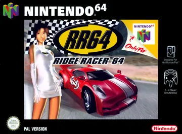 RR64 - Ridge Racer 64 (Europe) box cover front